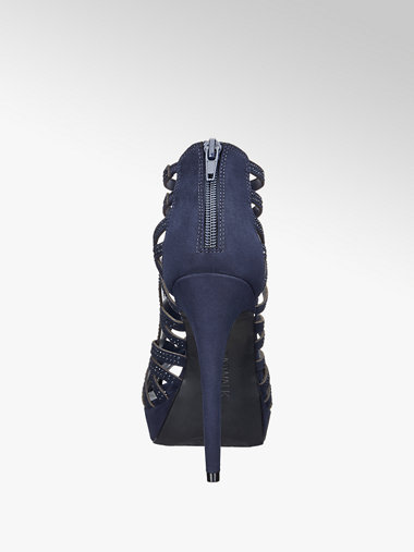 Damen Party Sandaletten mit Plateau von Catwalk in Deichmann catwalk high heels Pumps nieten Sandaletten 37